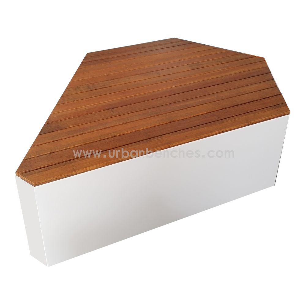 PC-MW-062 Metal+Solid Wood Park Chair