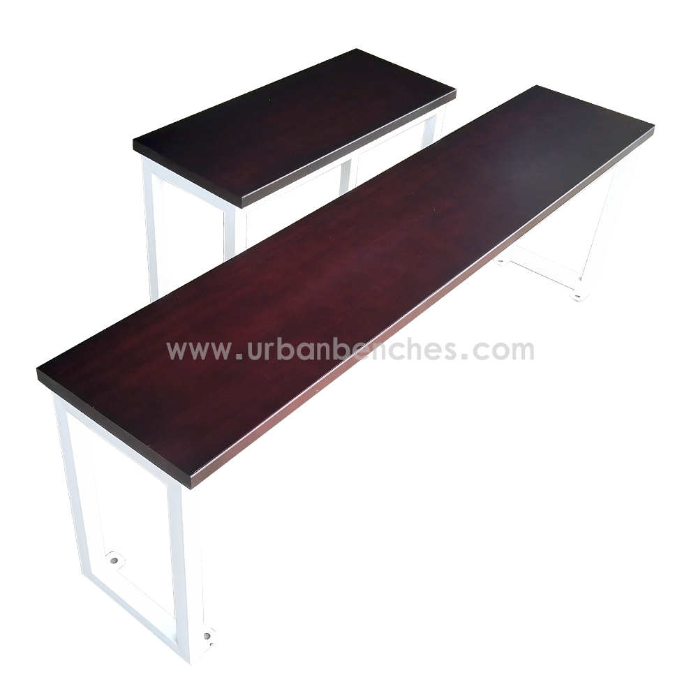 PC-MW-098 Metal+Solid Wood Park Chair