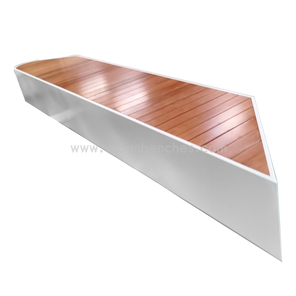 PC-MW-109 Metal+Solid Wood Park Chair