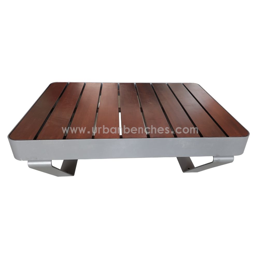 PC-MW-169 Metal+Solid Wood Park Chair